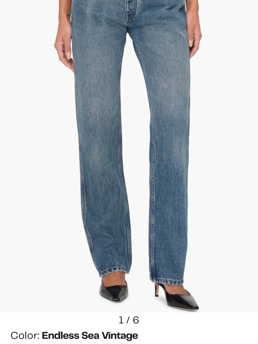 Women’s Straight-Leg Jeans in Endless Sea Vintage